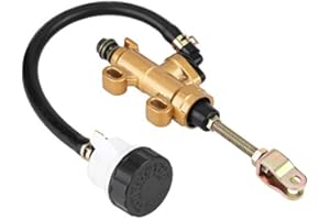 KEENSO Cilindro Maestro Moto Cilindro Freno Posteriore Pompa Freno Pompa Idraulica con Serbatoio per Moto Universale Pompa Spurgo Freno