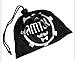 AMTOK Beard Catcher Beard Apron Shaving Cape Beard Bib with Strong Suction Cups for Men, Black