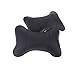 Anself PU Leather Car Auto Seat Cover Head Neck Rest Cushion Headrest Pillow Black 2pcs