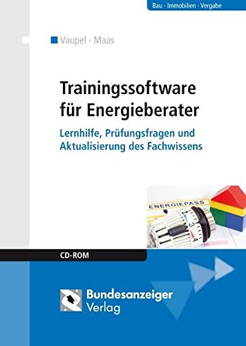 Preisvergleich Produktbild Trainingssoftware für Energieberater: Lernhilfe, Prüfungsfragen und Aktualisierung des Fachwissens
