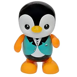 Fun Flow Musical Educational Flash Light Activity Jumping Toy for Kids Toys for Girls,Boys Children Toys ,Baby Toys Toys for Kids 3 Years,Dancing Penguin.