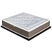 Produktbild Matratze aus Memory Foam hoch 29 cm mit 5 cm-Memory - Abnehmbarer Bezug - Stirnband in Mikrofaser Mod. Italien mit MyMemory - Abnehmbarer Bezug - ergonomisch - antibakteriell - Milben - Schimmel - 100% Made in Italy - elastisch und formstabil - Doppelbett Einzelbett Bett 140x200