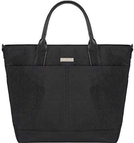 Laptop Tote, Travel Business Work Shoulder Bag, Carrying Handbag with Purse Pouch
