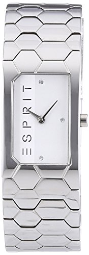Esprit Damen-Armbanduhr Es-Houston Hexa Analog Quarz Edelstahl ES107882001 Esprit Damen-Armbanduhr Es-Houston Hexa Analog Quarz Edelstahl ES107882001