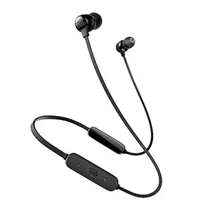 JBL Tune 115BT by Harman in-Ear Wireless Headphones with Deep Bass, 8-Hour Battery Life and Quick Charging (Black)