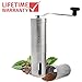 Produktbild ORIGINAL KitchenPRO EDELSTAHL Manuelle Kaffeemühle PERFEKT für unterwegs, KLEIN u. HANDLICH, AeroPress kompatibel, TOP QUALITÄT zum kleinsten PREIS