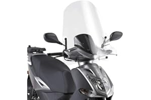 FAR 440A A440A|288 PARABREZZA VISIERA SCHERMO CUPOLINO PARAVENTO GIVI COMPATIBILE CON + ATTACCHI KYMCO AGILITY 50 125 150 200 R16 2011 MOTO SCOOTER