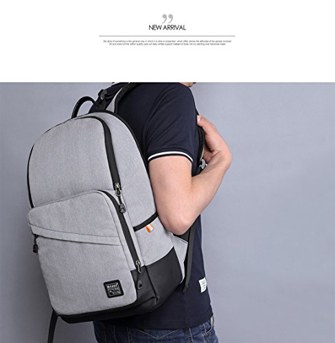 FANDARE Rucksack 15.6 Zoll Laptoprucksäcke Notebook Fahrradrucksäcke Trekkingrucksäcke Wanderrucksäcke Schulrucksack Arbeit Daypack Reisen Studenten Herren Damen Wasserdicht Polyester - 2