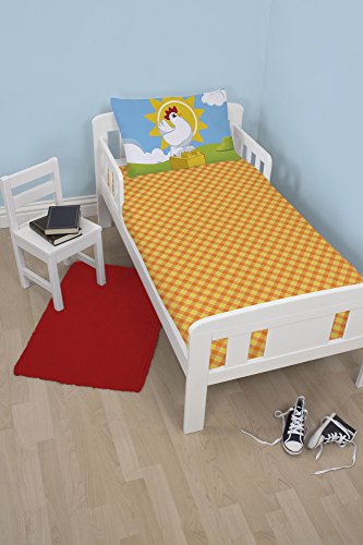 Wende Bettwäsche Set Lego Duplo, 100x135cm + 40x60cm, Bauernhof, Baumwolle - 3