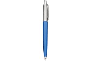 ‎NEWELL BRANDS Parker Jotter Originals Kugelschreiber | Klassisches Blau | Mittlere Spitze | Blau Tinte, 1 Stück (1er Pack)