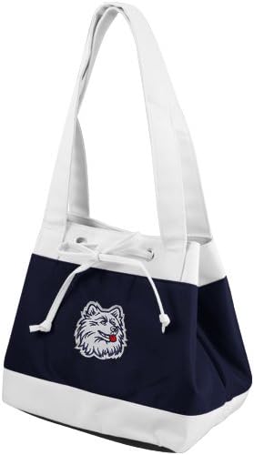 Charm14 NCAA Connecticut Huskies Fashion Lunch Bag with Embroidered Logo