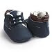 Decorie Lovely Baby Boy Girl Warm Soft Sole Faux Leather Toddler Shoes (12-18 Months, Dark Blue)