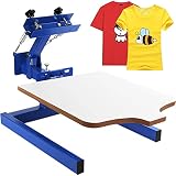 Impresora de serigrafía de 1 color 1 estación Máquina de impresión de  impresión de madera : Amazon.es: Hogar y cocina