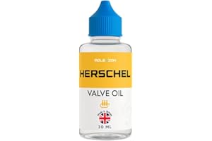 Molevion Herschel Valve Oil 30ml – Premium Fast-Action Lubricant for Trumpet, Cornet, Euphonium & Other Brass Instruments – Smooth Performance & Corrosion Protection