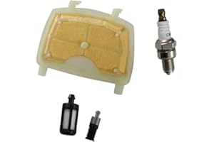 HURI Air Filter Spark Plug Fuel Filter Oil Filter for Stihl MS171 MS181 MS181C MS211 MS211C Chainsaw OEM# 1139 120 1602 Service Kit