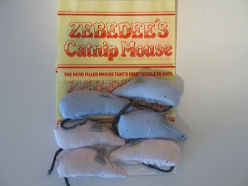 zebedee catnip mice