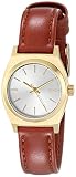 Nixon Damen-Armbanduhr Small Time Teller Analog Quarz Leder A5091976-00