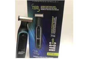 AXIMA SRL Hairon Raso - Blade Con Finitura A Zero - Barba E Dettagli Viso