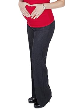 Mija - Elegante UmstandsHose mit Bauchband / Umstandsmode 3016