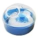 Lusee® Baby Safety Face Body Cosmetic Powder Puff Sponge Box Case Container Talcum Powder Box Powder Puff Baby Supplies Dusting Powder Box (Blue)