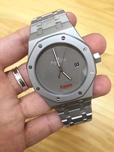 Preisvergleich Produktbild KLMADSB Armbanduhr Herren Uhren Top Luxury Herrenuhr Titan automatische mechanische Rückseite Glas AAA + Saphir wasserdicht leuchtende Uhren