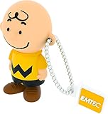 Emtec ECMMD8GPN101 Peanuts Charlie Brown 8GB Speicherstick USB 2.0 gelb