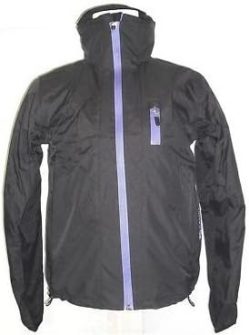 ARMADILLO LADIES FUNNEL NECK MOTORCYCLE JACKET MOTORBIKE SCOOTER WOMENS COAT BLACK J&amp;S (EXTRA LARGE XL)