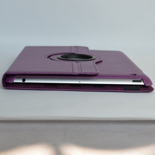 inShang Hülle für Apple iPad 2 iPad 3 iPad 4, Edles PU Leder Tasche Hülle Skins Etui Schutzhülle Ständer Smart Case Cover für Tablet iPad, Super Automatische Einschlaf-/Aufwach funktion, 360 Grad rotierende Schutzhülle mit Standfunktion + inShang Logo hochwertigen Stylus Eingabestift Stift - 6