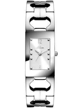 s.Oliver Damen-Armbanduhr XS Analog Quarz Edelstahl SO-2800-MQ