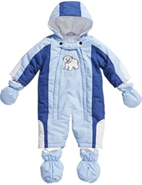 Playshoes Unisex - Baby Schneeanzug Schnee-overall Eisbär