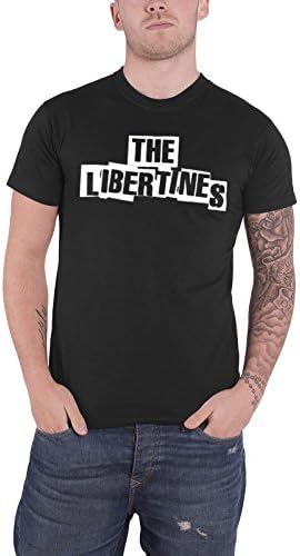 The Libertines Logo Official Mens New Black T Shirt All Sizes