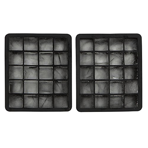 BarLife „Icy Cubes“ – 2er Set Eiswürfelform aus Silikon zum Erstellen perfekter Eiswürfel um ihre Getränke zu kühlen - 3