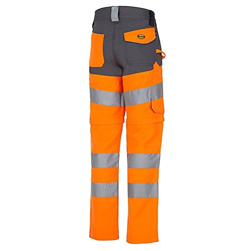 DIADORA Warnschutz-Zipp-Off-Bundhose mit 3-in-1-Funktion, nach EN ISO 20471 - 2