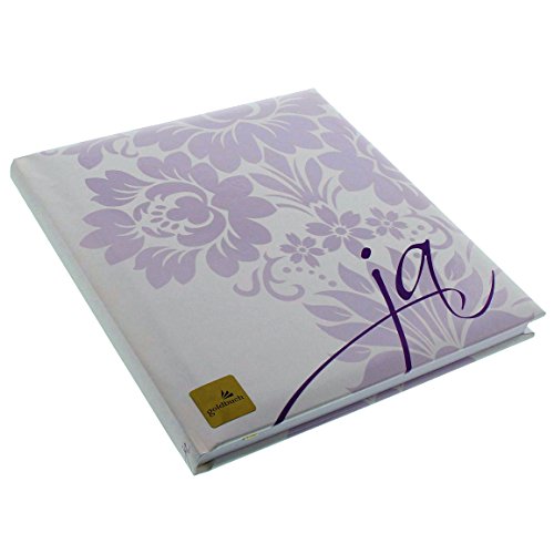 Goldbuch Hochzeitsalbum, 23x25cm, 176 Seiten mit Pergamin, Ja, Weiß/Flieder, 48021
