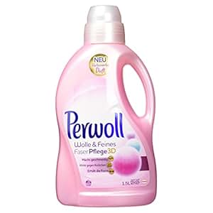 Perwoll Wolle & Feines Waschmittel, 16 Waschladungen, 1,5 l: Amazon.de ...