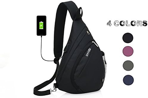 CHIKIENCALL Business Laptop Backpack with USB Charging Port Travel Shoulder Bag Fits 16 inch Lightweight Laptop and Notebook Waterproof Men&Women School Rucksack Knapsack Daypack College Bookbag