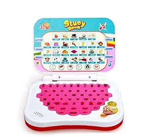 BASICS 21 Learning & Educational Mini Laptop Computer Toy for Kids (Multicolor) (Pack of 1)