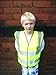 Childrens High Visibilty Vest Kids Yellow Hi Vis Viz Vest