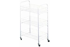 METALTEX Payless Shop Sienna Trolley White-340633, Metal, White