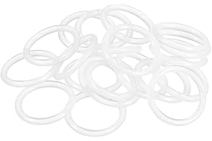 sourcing map 20 st. silikon O-ringar 22 mm innerdiameter 28 mm ytterdiameter 3 mm bredd