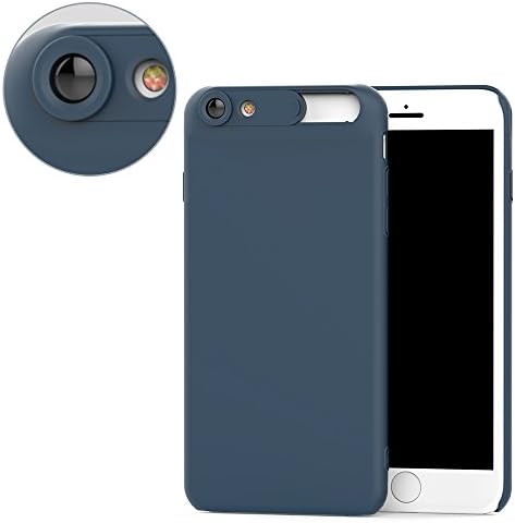 Versatility Macro Optics Lens System Phone Case Camera Lens for iPhone 7/7 Plus/6s/6s Plus/6 (6P/6SP, Blue)