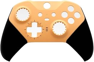 Hzxkqmil Wymienna Obudowa Przednia Płyta Czołowa Pokrywa Płyty Skorupa Akcesoria do Xbox Elite Controller Series 2 (Pomarańcza)