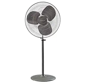 Wind Storm Pedestal Farrata Pedestal Fan (500MM, Charcoal Grey)