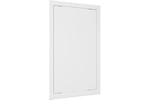VENTEUROPE Trappe d'inspection 25 x 40 cm - Blanc - Pour cloisons sèches - Porte de service pour inspection et couvercle - En plastique ABS - 250 x 400 mm