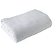 Pair of 100% Pure Cotton Cellular Baby Blankets for Pram Cot Bed Moses Basket Crib in White (2 x White)