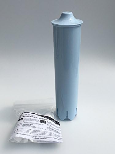 Water Filter AQK Compatible With Original Jura ENA BLUE + Cleaner Tablets á 2G, 10 Wasserfilter + 25 Reinigungstabletten
