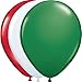 Produktbild 12 Luftballons * Rot Weiss Grün * für Italien / Mexiko / Ungarn / Bulgarien - Party // 94cm Umfang // Luftballon Ballons Deko Länderparty Italienische Nacht