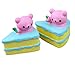 Produktbild Gaddrt Kuchen Bär Squishy Spielzeug Display Brot Squishy Stress Relief Soft Toy Langsam Rising Creme Duft Dekompression Komisch Spielzeug Dekoration