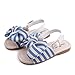 Produktbild Schön und Charmant Kinderschuhe Jungen,Außenhandel Gestreiften Schleifen Paar Sandalen und Sandalen Hausschuhe,Haken und Schleife für Kinderschuhe,Schmetterlingsknoten Von Kinderschuhen