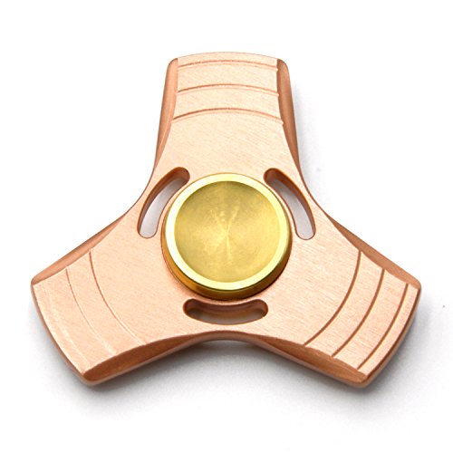 Pieviev Spinner Fidget Focus Toy Ultra Durable High Speed 3-5 Min Spins Precision Brass Material